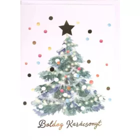 KÉPESLAP KARÁCSONYFA  13*19
