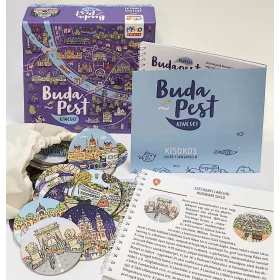 BUDAPEST KINCSEI - MEMÓRIAJÁTÉK (+ZSEBKÖNYV TÉRKÉPPEL)