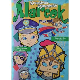 KREATÍVAN SZÍNEZHETŐ ÁLARCOK FIÚKNAK