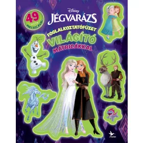 JÉGVARÁZS - FOGLALKOZTATÓFÜZET VILÁGÍTÓ MATRICÁKKAL