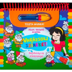   VARÁZSOLJ SZÍNEKET! - HÓFEHÉRKE ( VÍZZEL TÖLTHETŐ ECSETTEL)