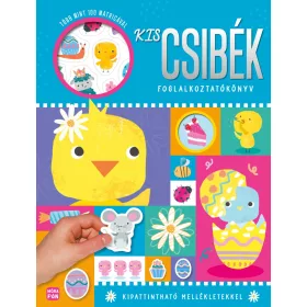   KISCSIBÉK FOGLALKOZTATÓKÖNYV - KIPATTINTHATÓ MELLÉKLETEKKEL