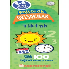   FEJTÖRŐK OVISOKNAK - TIKTAK - TÖBB MINT 100 RAJZOS KÉRDÉS ÉS VÁLASZ