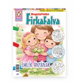   BAGOLYFIÓKA - FIRKAFALVA: EMLÉK ANYÁNAK (KREATÍV SZÍNEZŐ FÜZET ÓVODÁSOKNAK)