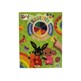   BING ÉS BARÁTAI - UJJFESTÉS - UJJLENYOMATOS SZÍNEZŐKÖNYV