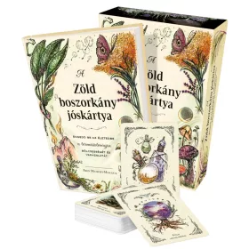 A ZÖLD BOSZORKÁNY JÓSKÁRTYA (KÖNYV ÉS KÁRTYA)