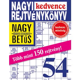NAGYI KEDVENCE REJTVÉNYKÖNYV 54