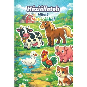 HÁZIÁLLATOK KIFESTŐ MATRICÁKKAL