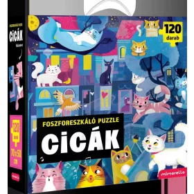 CICÁK - FOSZFORESZKÁLÓ PUZZLE 120DB-OS