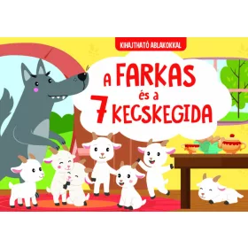 A FARKAS ÉS A 7 KECSKEGIDA - KIHAJTHATÓ ABLAKOKKAL