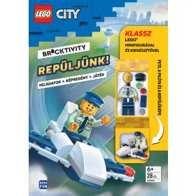   LEGO CITY - REPÜLJÜNK! - PITE, A PILÓTA ÉS A REPÜLŐGÉPE