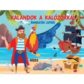 KALANDOK A KALÓZOKKAL - SIMOGATÓS LAPOZÓ 