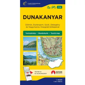 DUNAKANYAR TURISTATÉRKÉP 1:40.000 [TT31]