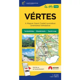 VÉRTES TURISTATÉRKÉP 1:40.000 [TT20]