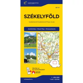 SZÉKELYFÖLD KEMÉNYBORÍTÓS AUTÓTÉRKÉP (OT 17)