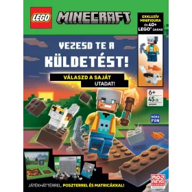   LEGO MINECRAFT - VEZESD TE A KÜLDETÉST! VÁLASZD A SAJÁT UTADAT!