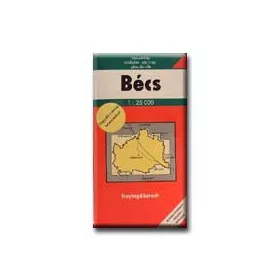   BÉCS VÁROSTÉRKÉP - KEMÉNYBORITÓS - (NAGY-BÉCS-TÉRKÉP NÉVMUTATÓVAL)