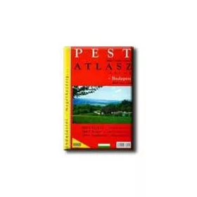 PEST MEGYE ATLASZA - AJÁNDÉK BUDAPEST TÉRKÉPPEL -