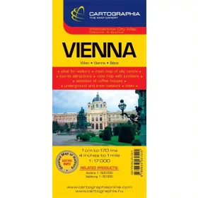 BÉCS VÁROSTÉRKÉP - CART. - -SC- -