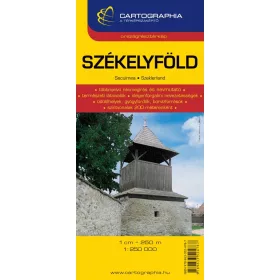 SZÉKELYFÖLD ORSZÁGRÉSZTÉRKÉP - CART. - -SC- -