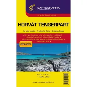 HORVÁT TENGERPART ORSZÁGRÉSZTÉRKÉP - CART. - -SC- -