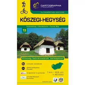 KŐSZEGI-HEGYSÉG TURISTATÉRKÉP - CART. - -SC- -
