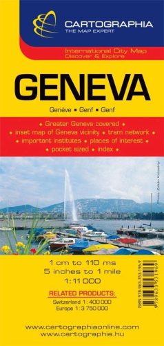 GENF VÁROSTÉRKÉP CART. -SC- - FIX