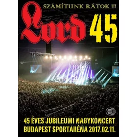 Lord: 45 Aréna koncert - Számítunk rátok! CD+DVD BOX