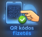 QR kódos azonnali BANKI ÁTUTALÁS - GLS futárszolgálat esetén